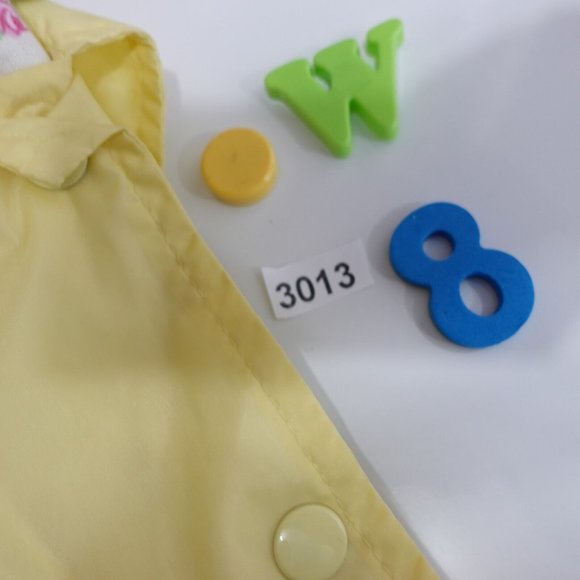 Womens Jacket‎ Size Large Cotton Windbreaker Button Up Yellow HABAND FOR HER - Picture 8 of 8